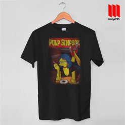 Pulp Simpsons T Shirt is the best and cheap designs clothing