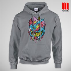 Bloody Brain Monster Hoodie is the best and cheap designs clothing for gift