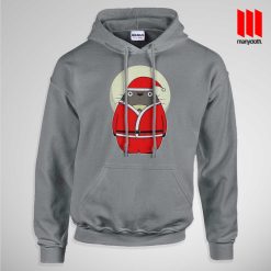 Santa Totoro Hoodie is the best and cheap designs clothing for gift