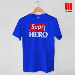 Supre Hero T Shirt is the best and cheap designs clothing for gift