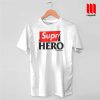 Supre Hero T Shirt is the best and cheap designs clothing for gift