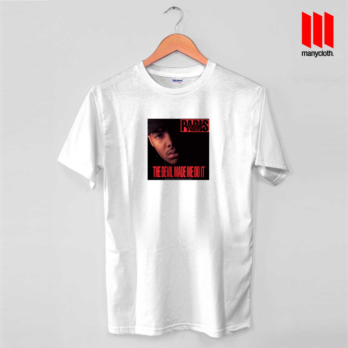 the devil made me do it shirt