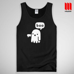 Boo Ghost Halloween Tank Top Unisex