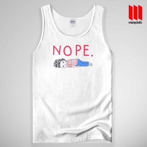 Nope Funny Tank Top Unisex