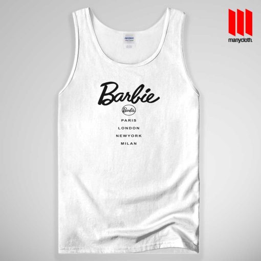 Barbie Quote Band Tank Top Unisex