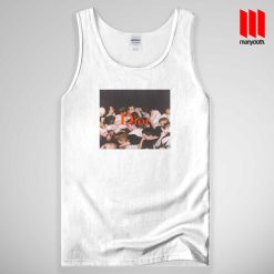 Orange Dior Tank Top Unisex