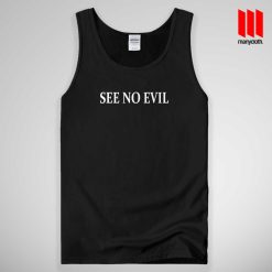 See No Evil Tank Top Unisex