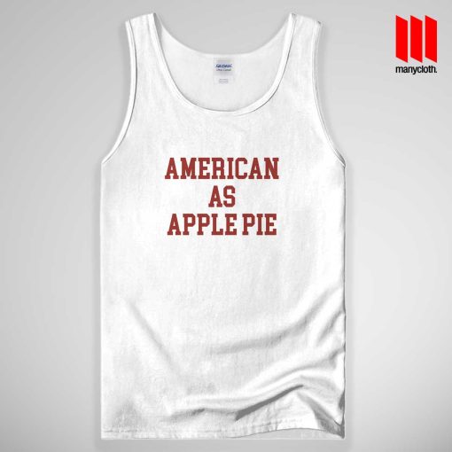American As Apple Pie Tank Top Unisex