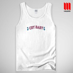 Cry Baby Quote Band Tank Top Unisex