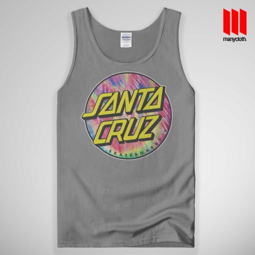 Santacruz Tie Dye Tank Top Unisex