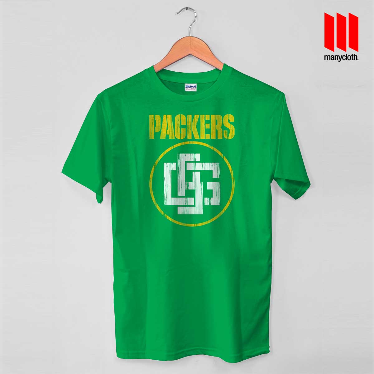 Green Bay Packers In Grunge T Shirt - Best and Cheap ...