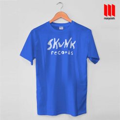 Skunk Records T Shirt is the best and cheap designs clothing for gift