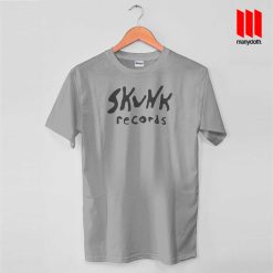 Skunk Records T Shirt is the best and cheap designs clothing for gift