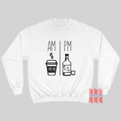 Am Pm Drink Korea Daily Routine Sweatshirt