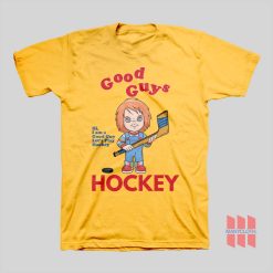 Chucky Good Guy I Am A Good Guy Let’s Play Hockey T-shirt