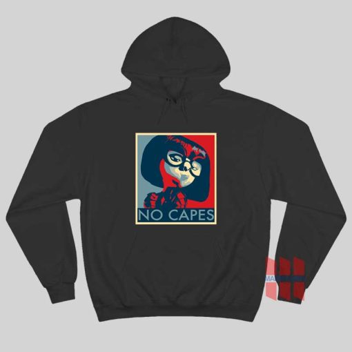 Incredibles Edna Mode No Capes Hoodie