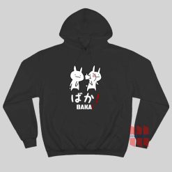 Baka Cute Anime Japanese Word Hoodie