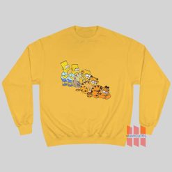 Bart Simpsons Garfield Sweatshirt