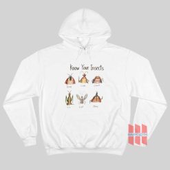 Know Your Insects Doug Linda Chuck Liz Carl Jerry Hoodie