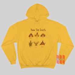 Know Your Insects Doug Linda Chuck Liz Carl Jerry Hoodie