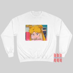 Sailor Moon Boys Are The Enemy Sweatshirt
