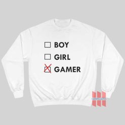 Boy Girl Gamer Sweatshirt