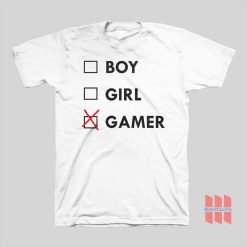 Boy Girl Gamer T-shirt