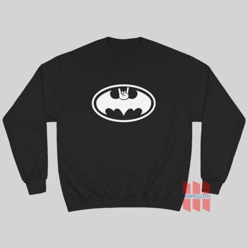 Devil Horn Batman Sweatshirt