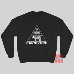 Food Pyramid Carnivore Sweatshirt