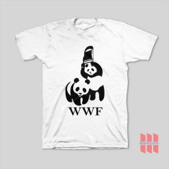Wwf Panda Wrestling Funny Parody T-Shirt