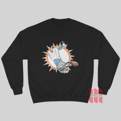 Dolphins' Robert Hunt Vintage Sweatshirt