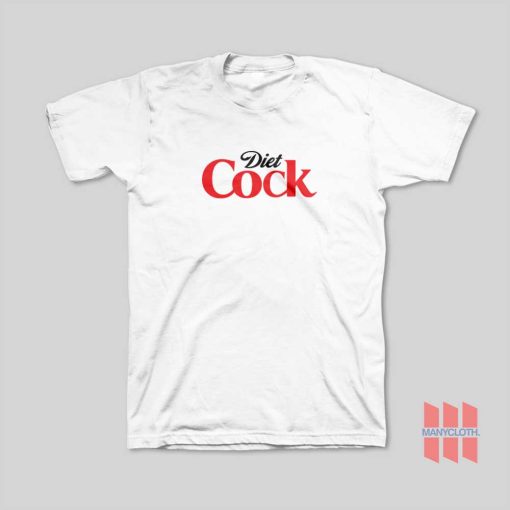 Diet Cock Coca Cola Parody T-Shirt